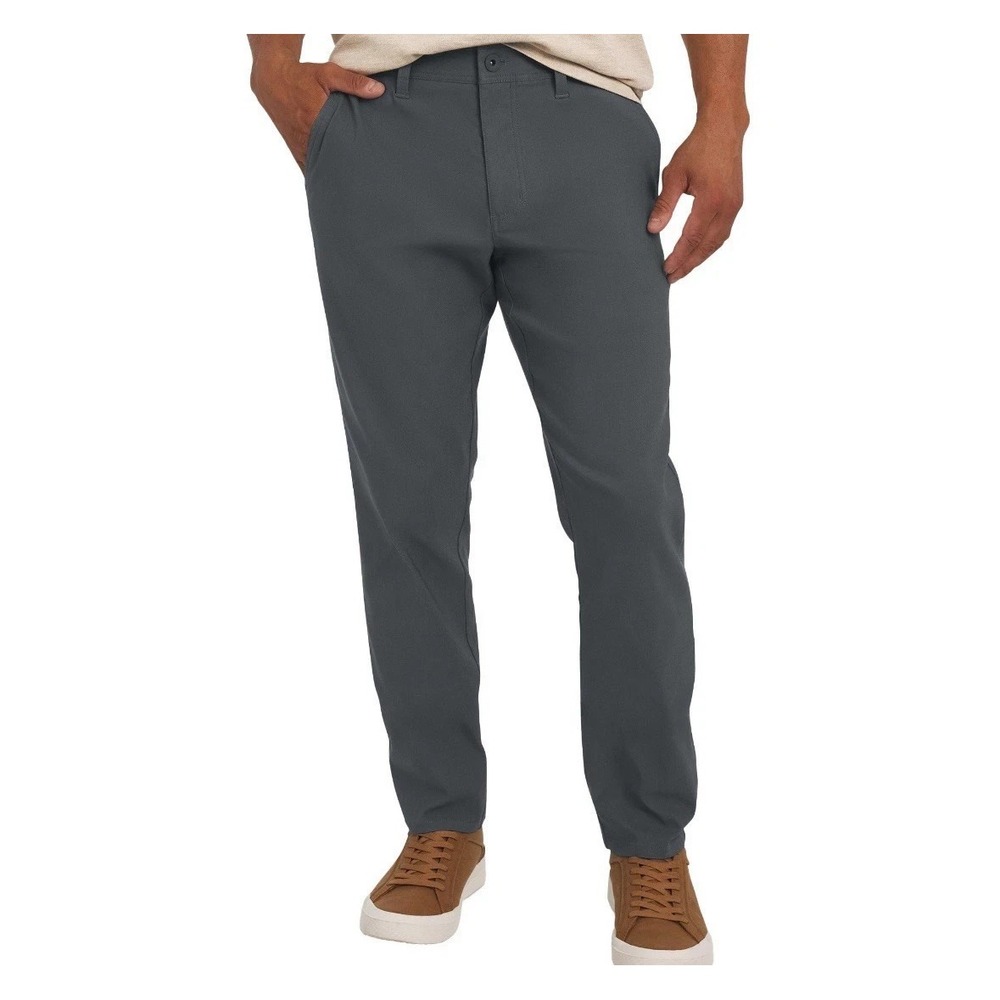 Weatherproof Vintage Men's Tech Pant, Gray, Size: 42x30, New